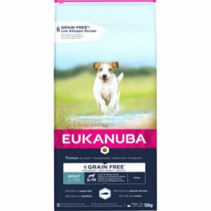 EUKANUBA Eukanuba Adult Small/medium Grainfree Ocean Fish 12Kg