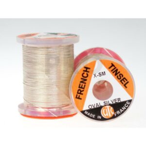 uni UTC French Oval Silver Tinsel X-SM