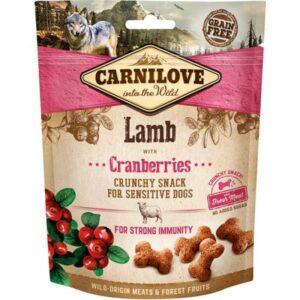 Carnilove Carnilove Crunchy Snack Lam & Tranebær 200g