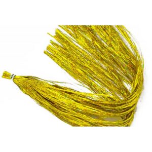 The Fly Co Holographic Flashabou - Hot Yellow (Thin)