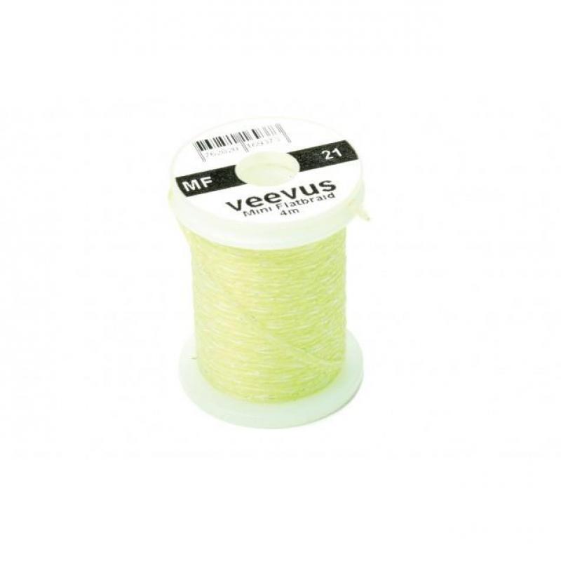 veevus Mini Flatbraid MF21 = Flourescent Green