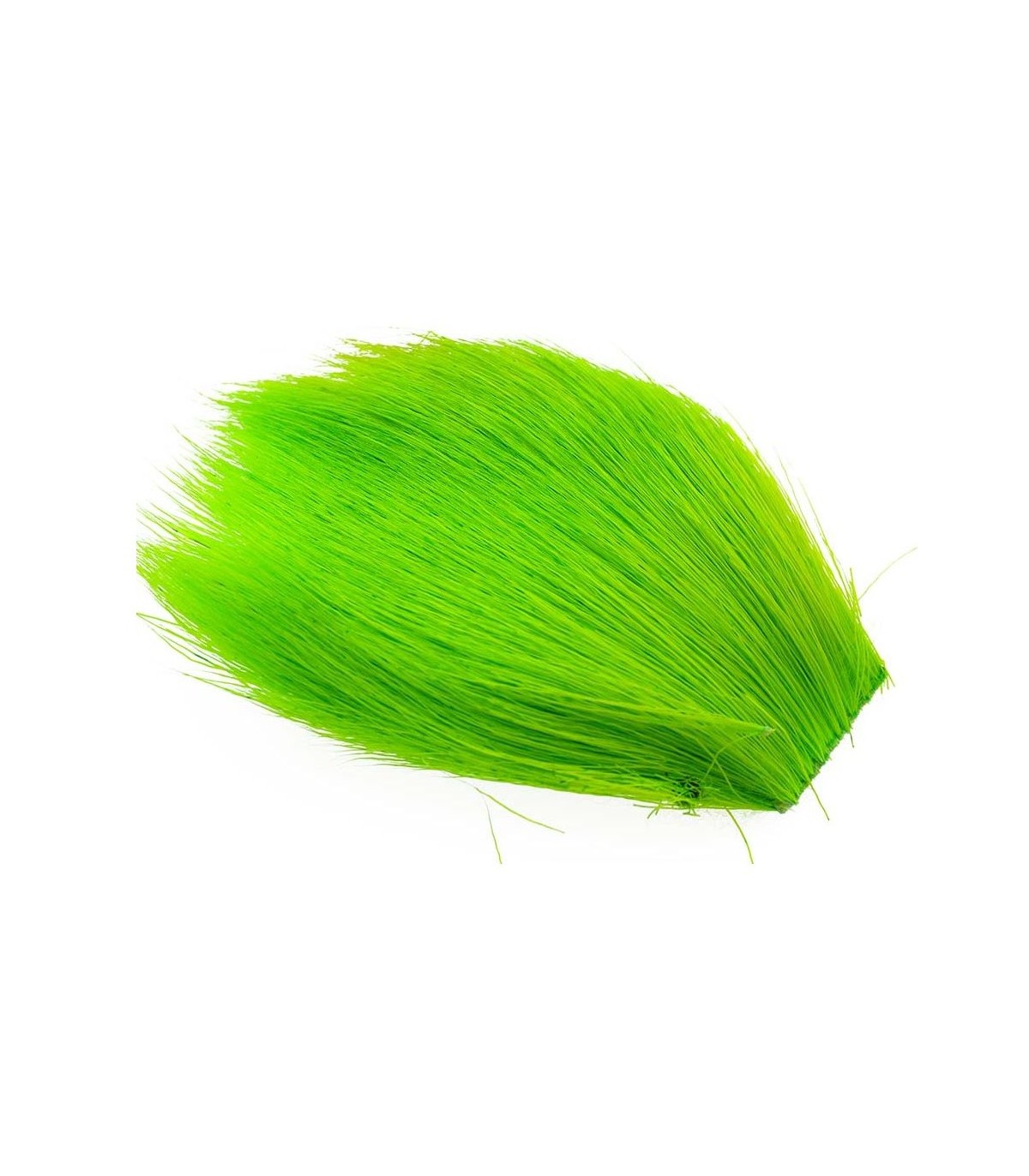 The Fly Co Deer Belly Hair fl Chartreuse