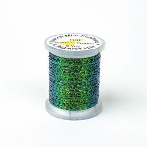 Lagartun Mini Flatbraid Dark Peacock