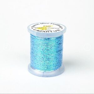 Lagartun Mini Flatbraid Fluorescent Blue
