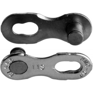KMC Missinglink 11R Ept Kjedelås Sølv 11-Delt, 2-Pack, 5.65Mm, Rustfritt